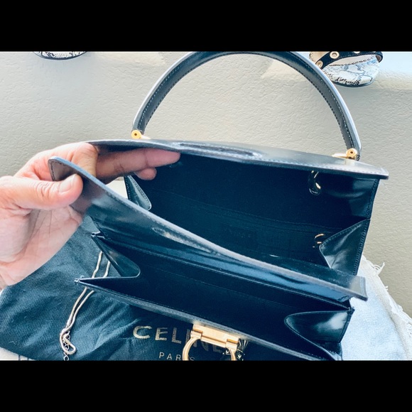RARE Authentic Vintage Celine Handbag - Picture 3 of 4
